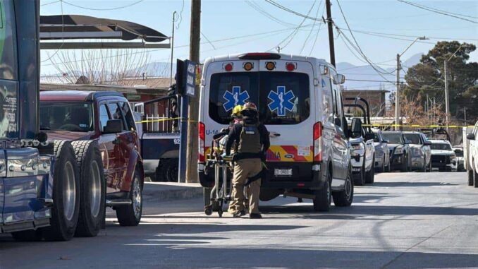 Ataque armado en la colonia Zaragoza deja tres muertos y una mujer herida