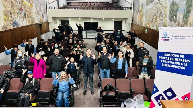 Inicia en Aldama impartición de talleres inclusivos dirigidos a funcionarios y público en general