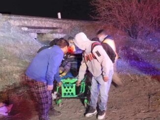 Choque en la carretera a Cuauhtémoc deja una mujer lesionada