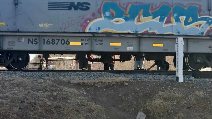 Fallece hombre atropellado por el tren en Cuauhtémoc