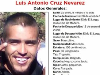 Continúa la búsqueda de joven desaparecido en Ejido El Largo Maderal