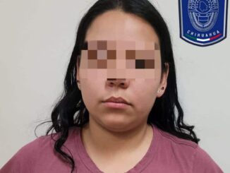 Detenida en flagrancia por robo a establecimiento comercial en Parral
