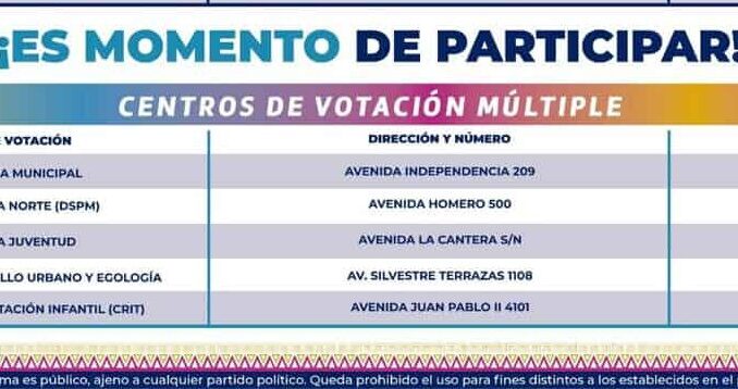 ¿Ya ubicaste tu centro de votación para la consulta del Presupuesto Participativo 2025?