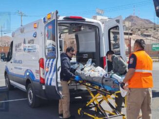 Trasladan a paciente con quemaduras graves de Ciudad Juárez a Chihuahua en helicóptero estatal