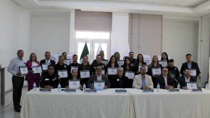 Concluye CEMASC capacitación a elementos de Seguridad Pública Municipal de Cuauhtémoc