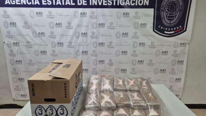 En operativo coordinado detienen a tres con más de 26 kilos de cocaína en Juárez
