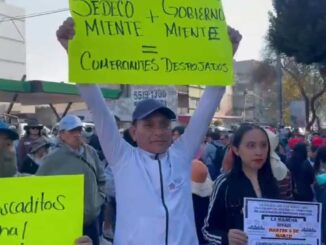 Megamarcha de locatarios de mercados provoca caos vial en CDMX