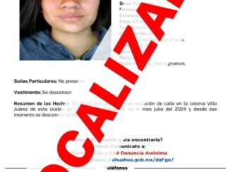 Localiza FEM sana y salva a mujer con reporte de ausencia en Chihuahua