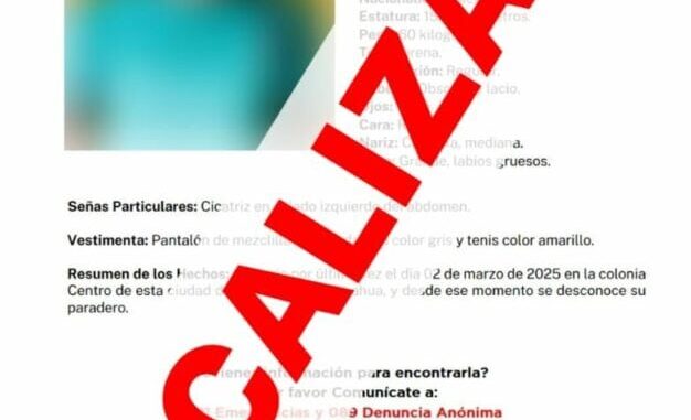 Localiza FEM a adolescente con reporte de ausencia en Chihuahua