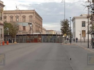 Refuerzan seguridad en el centro de la ciudad previo al 8 de marzo