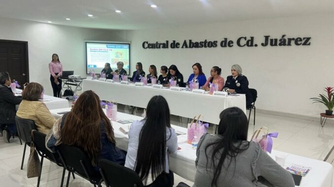 Promueven servicios de FEM y CEJUM en Conversatorio de Seguridad en la Central de Abastos