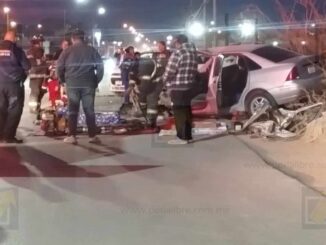 Choque frontal en Sierra Azul deja ocho lesionados, dos en estado grave