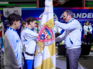 Abandera Alcalde a delegación del Municipio de Chihuahua para Juegos Estatales CONADE 2025