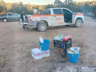 Protección Civil refuerza apoyo a brigadistas en Mesa del Huracán
