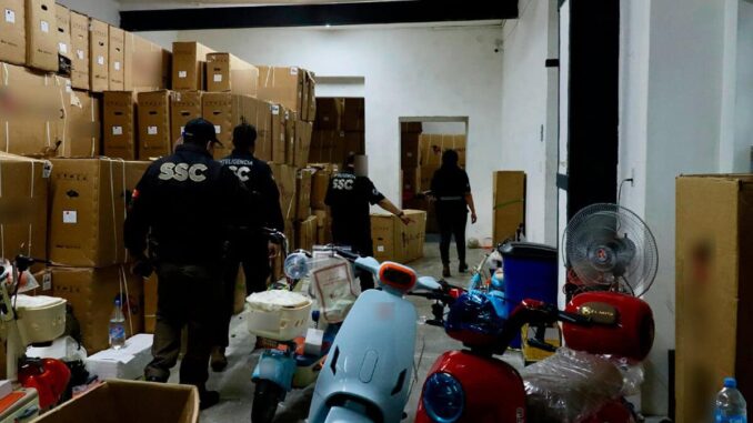 Decomisan mil 100 toneladas de motos, scooters y bicicletas eléctricas en la Cuauhtémoc