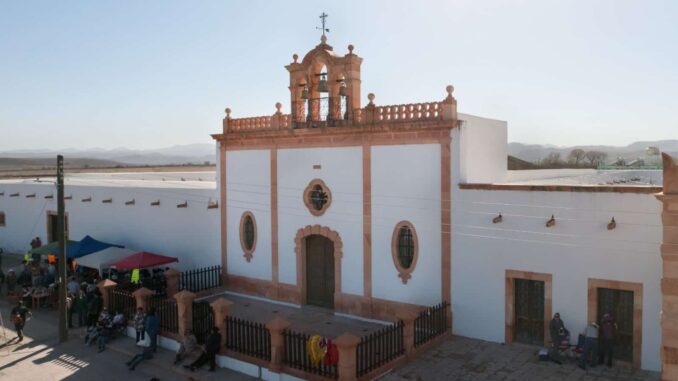 Restaura Municipio y Secretaría de Turismo capilla de la Ex Hacienda del Torreón