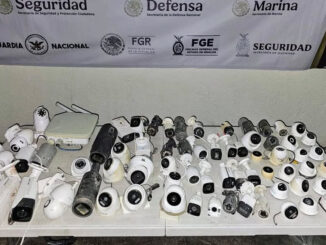 Retiran 82 cámaras de videovigilancia ilegal en Culiacán y Mazatlán