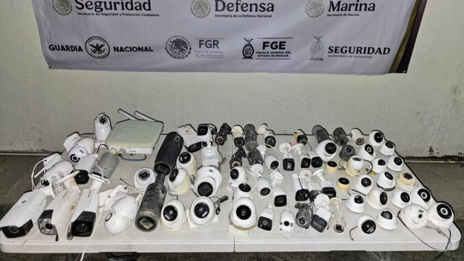 Retiran 82 cámaras de videovigilancia ilegal en Culiacán y Mazatlán