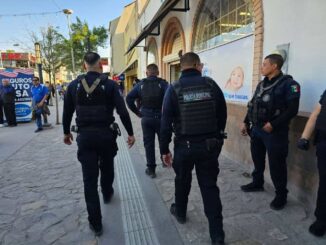 Resguardan policías municipales evento «Spring Break en la Juárez 2025»