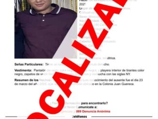 Localiza Fiscalía a joven de 19 años con reporte de desaparición