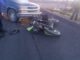 Motociclista resulta lesionado tras choque en Cuauhtémoc
