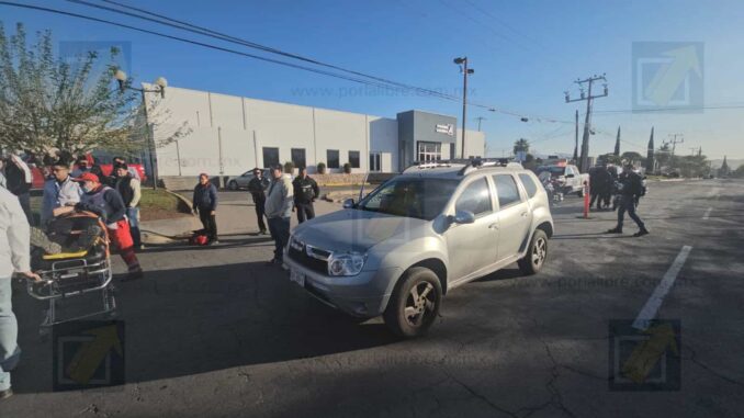 Peatón se cruza repentinamente y es atropellado en el Complejo Industrial Américas