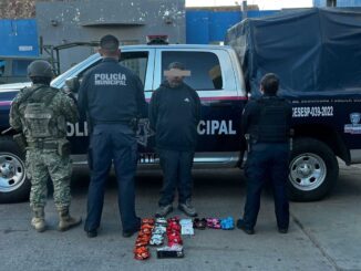 Detiene Policía Municipal a hombre por presunto narcomenudeo en la zona centro