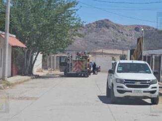 Se registra incendio en cuarto de lavandería en la Nuevo Triunfo 