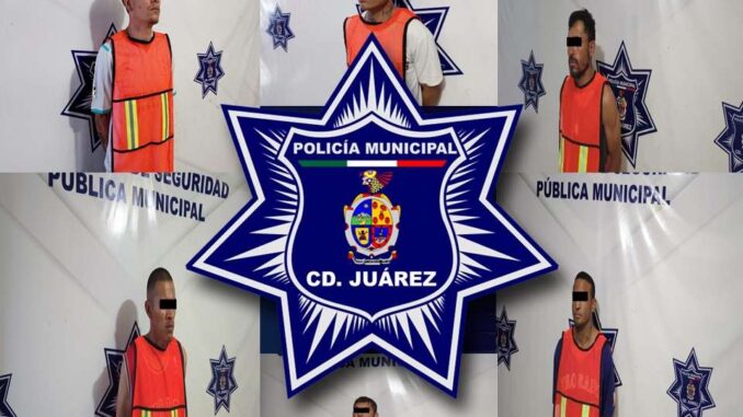 Detienen a 6 que contaban con orden de aprehensión