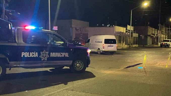 Violencia en la vía pública deja un hombre sin vida en zona centro