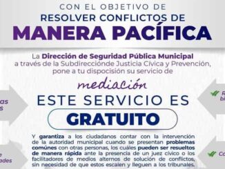 Pide Municipio resolver conflictos vecinales a través de los Centros de Mediación de ambas comandancias