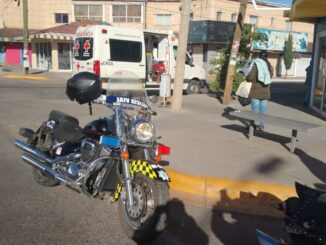 Mujer y menor resultan lesionados tras atropello en el centro de la ciudad