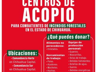 Habilitan centros de acopio en apoyo a combatientes de incendios