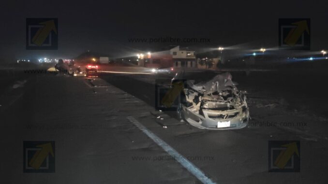 Accidente en la carretera Ciudad Juárez-Chihuahua deja varios lesionados