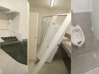 Vandalizan baños de la Ciudad Deportiva; destrozan todo