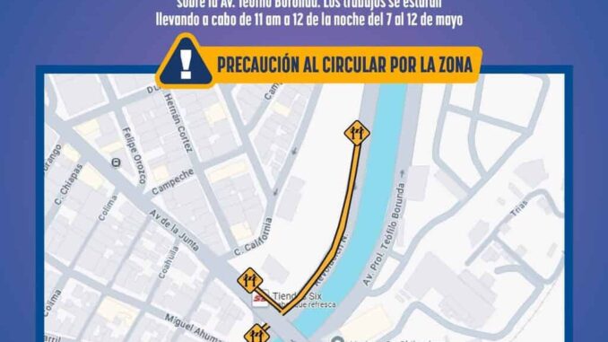 Inicia JMAS este miércoles trabajos en colector del cruce de avenidas Teófilo Borunda y La Junta