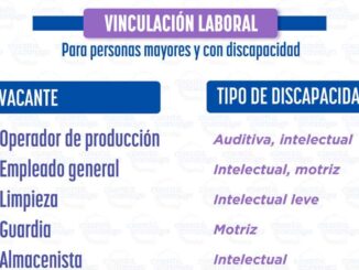 Anuncia Desarrollo Humano nuevas vacantes de trabajo para personas con discapacidad