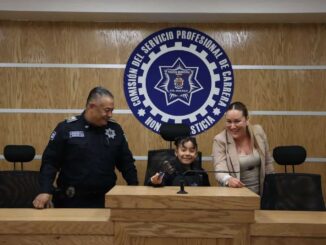 Brianna fue secretaria de Seguridad Pública por un día