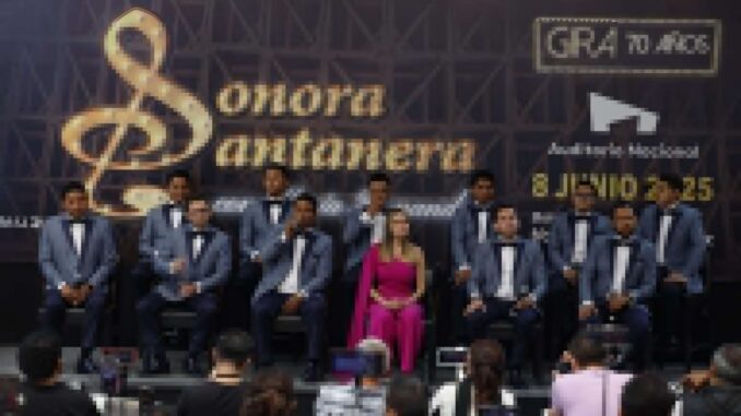 La Sonora Santanera celebra 70 años con show “único”