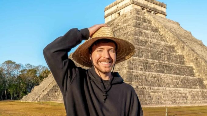 Mr. Beast tenía permisos del INAH para grabar en zonas arqueológicas: Sheinbaum