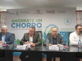 Inician JCAS y Arca Continental entrega de 30 mil regaderas ecológicas