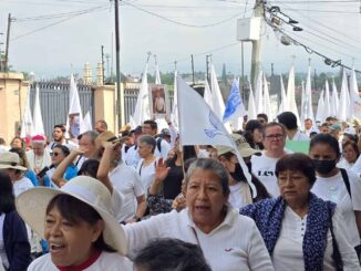 Realizan en Cuernavaca, Morelos, una caminata por la paz; miles exigen alto a la violencia en el país