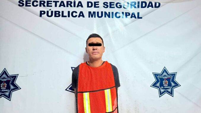 Agrede a su vecino con un cuchillo; lo detienen