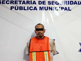 Detienen a hombre por desmantelar un tráiler robado
